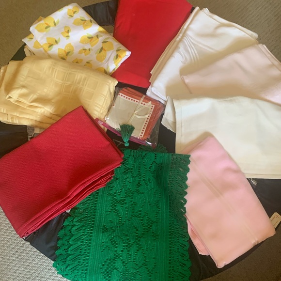 Colorful Fabric Table Cloth Collection - Picture 2 of 5